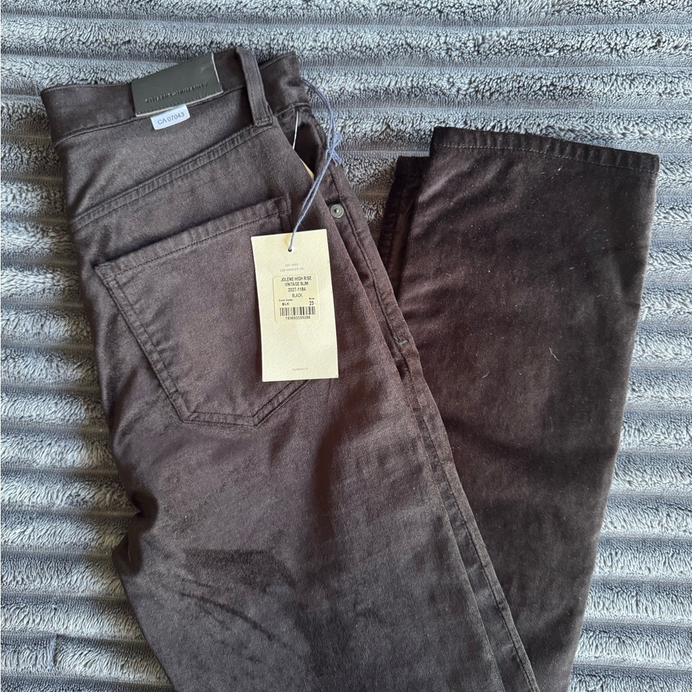 Citizens Of Humanity Women's Skinny Jeans in Black Velvet